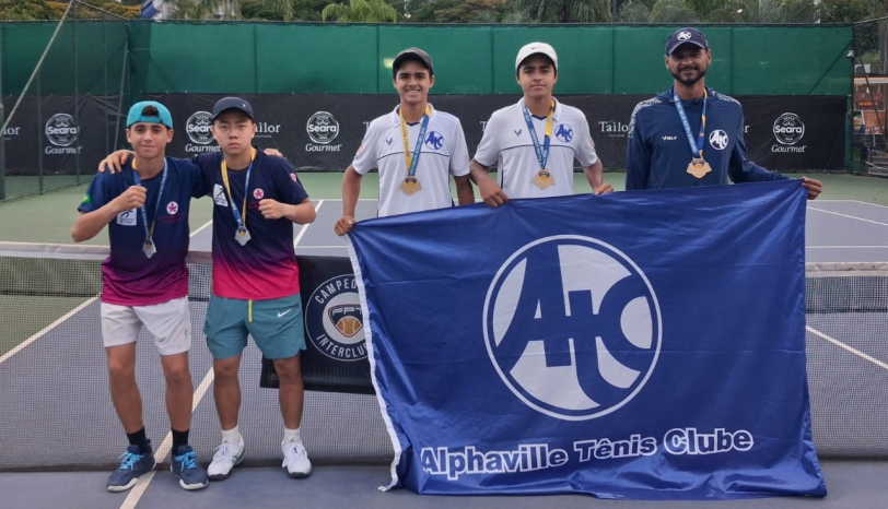 Tênis: Equipe 4M1 é campeã no Campeonato Interclubes 