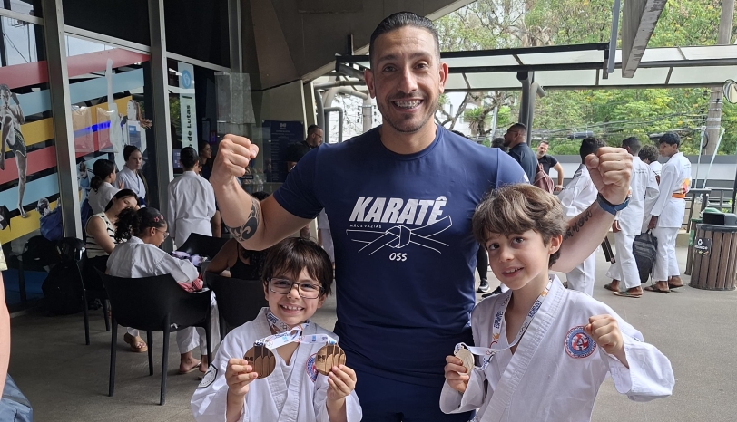 Karatê: Associados são premiados na 43ª Olimpíadas de Escolas de Esportes do Clube A Hebraica 